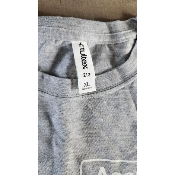 Tultex Assistant To The Regional Manager Woman Silver Crew Neck T Shirt Cotton - Picture 9 of 9